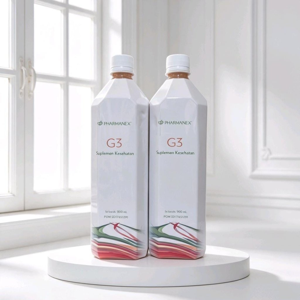 G 3 JUICE 2 BOTOL ANTIOKSIDAN TINGGI EXP 05/2027