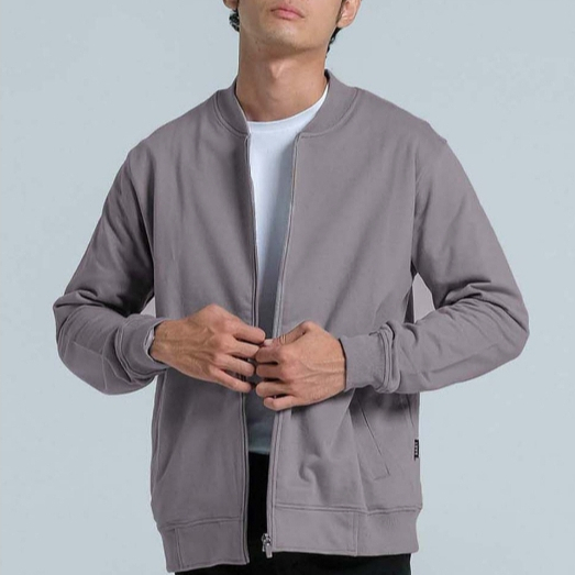 JB - Jacket Bary Taupe - Jaket Kasual Pria