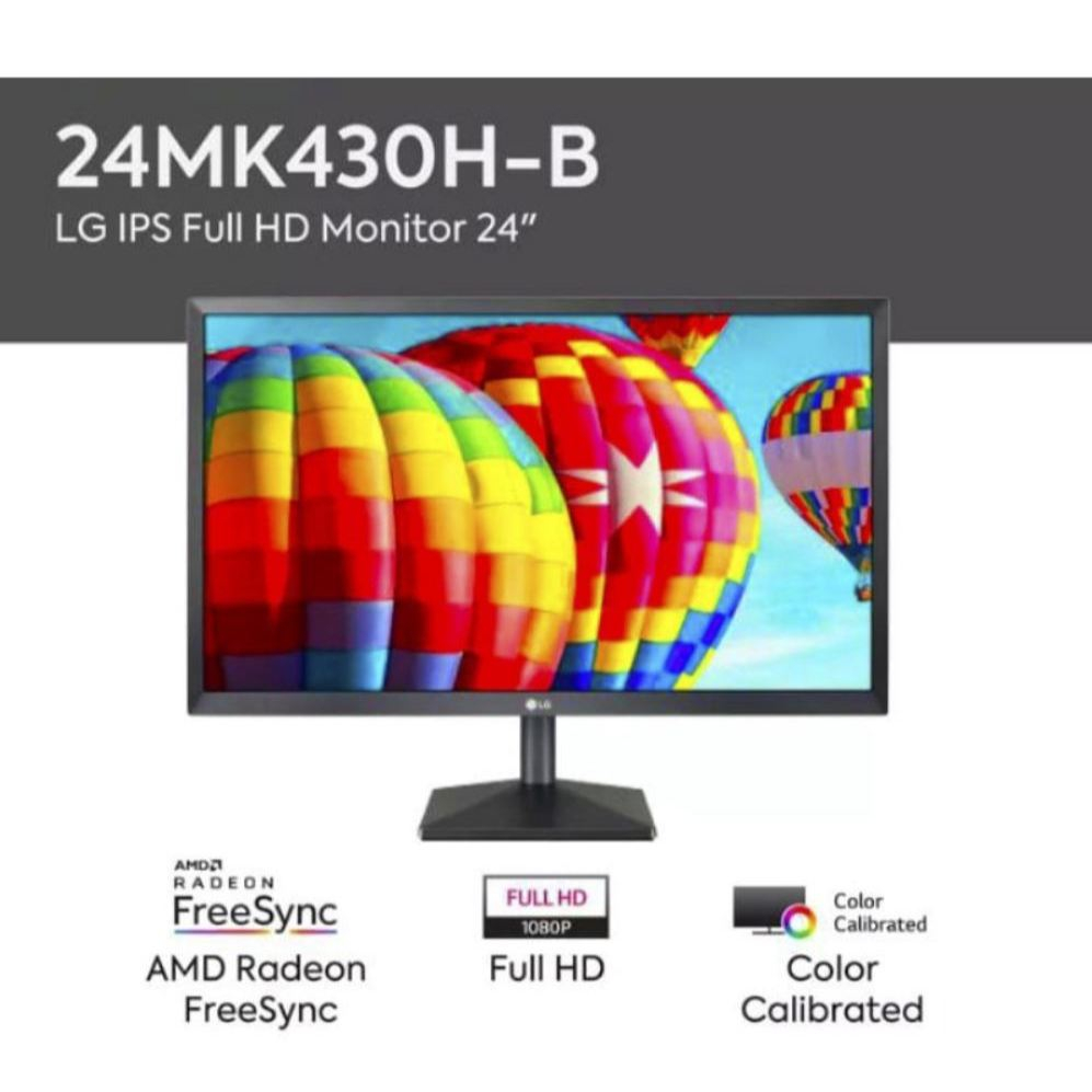LG 24MK430H-B IPS FULL HD MONITOR 24" 75Hz
