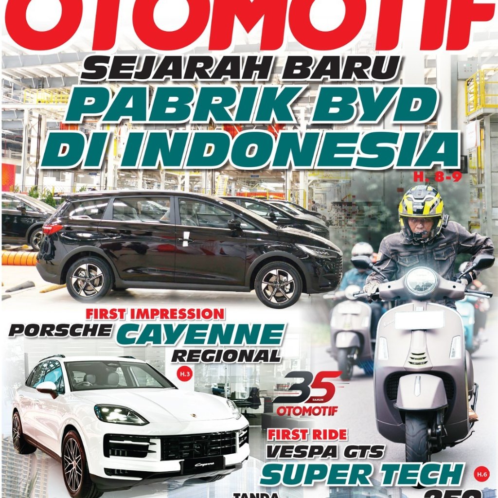Tabloid Otomotif edisi September 2026 - Otomotif No.18
