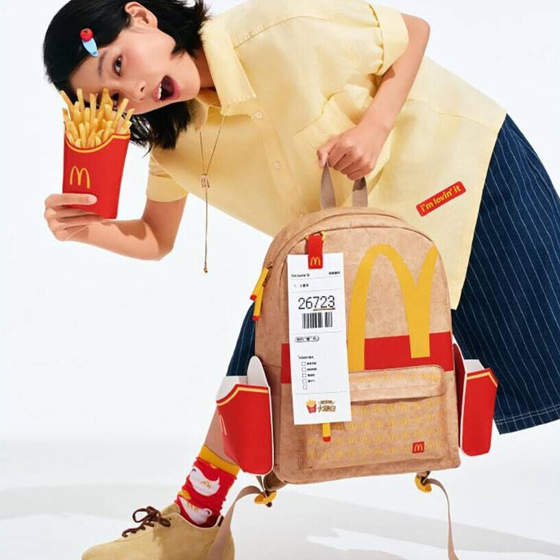 Tas Mcdonald Mcd Mc Donald Bagpack Mekdi