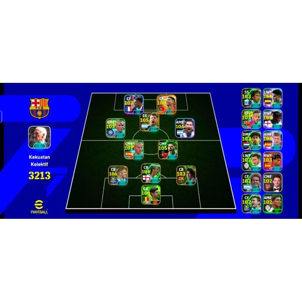 AKUN E FOOTBALL 2026 DODO TERKUAT PACK FRANCIS