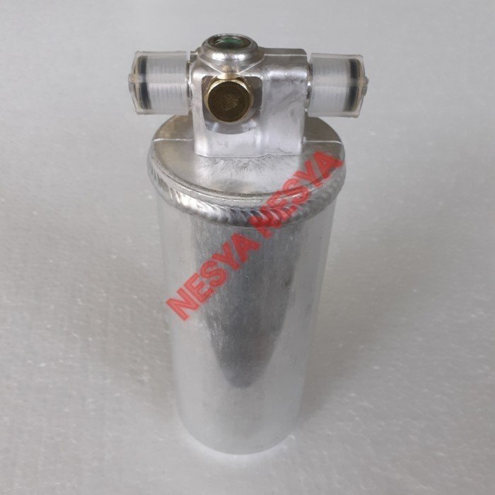 Dryer Drayer Receiver Drier Filter Aluminium Almini Koneksi Pipa Drat R-12 R12 R 12 Saluran Freon AC