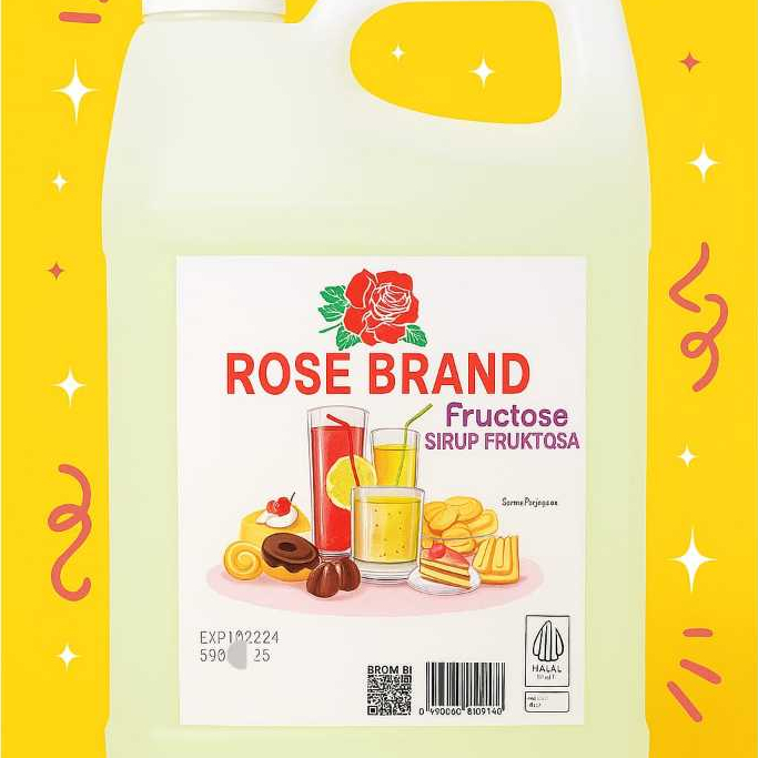 GULA CAIR 5Kg FRUKTOSA / SIMPLE SYRUP / FRUCTOSE JERIGEN