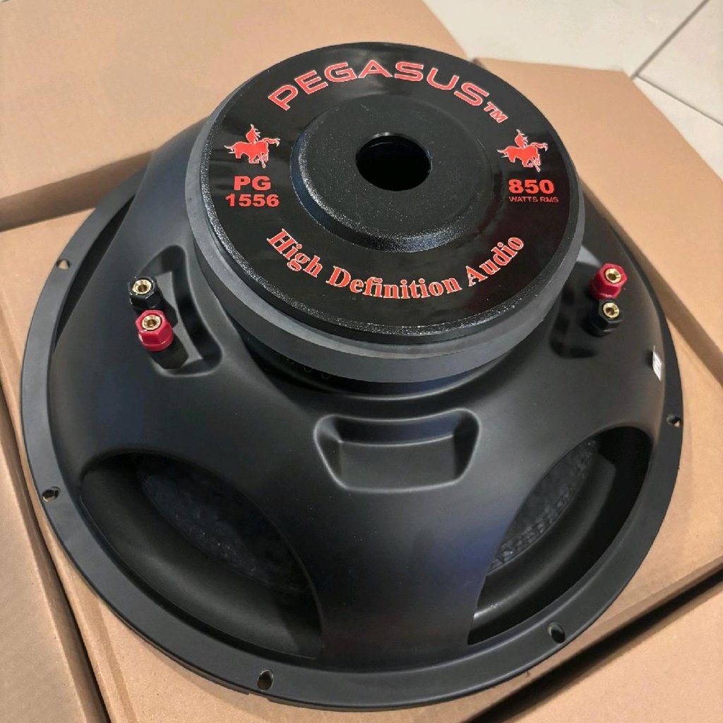 Subwoofer 15inch Pegasus PG-1556 Double Coil Pegasus 15'' PG-1556 Speaker Mobil Audio Car ( COD )