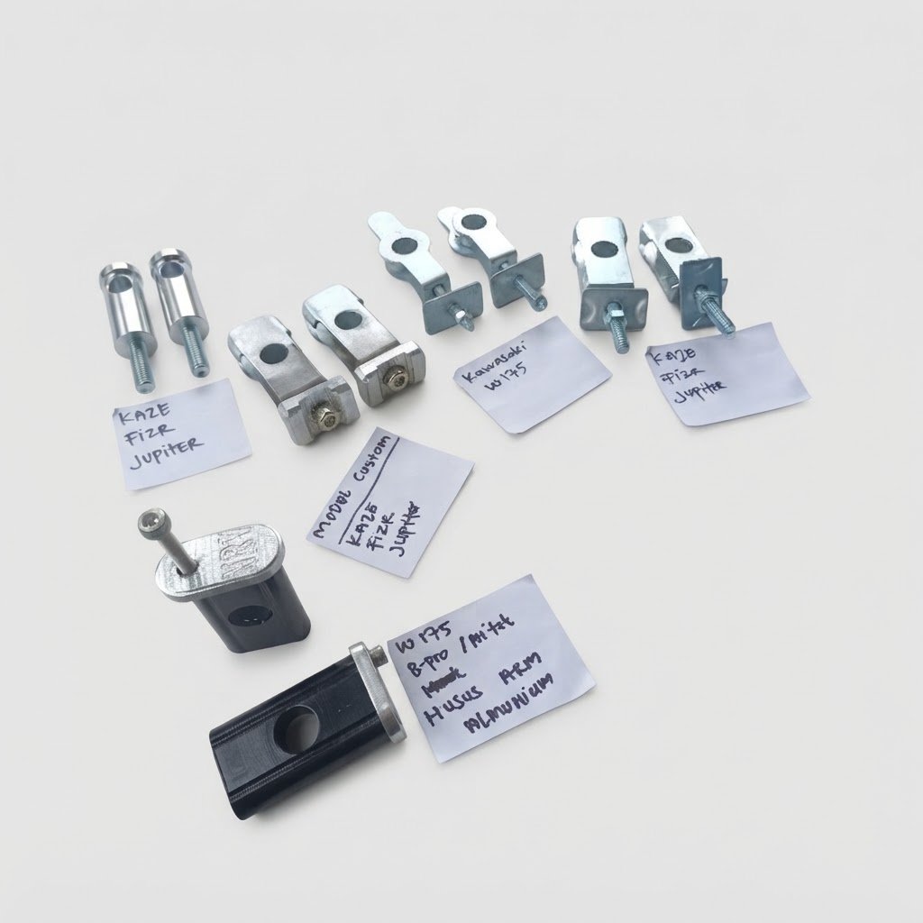 stelan Rantai swing arm Kaze/w175/Arm model almunium