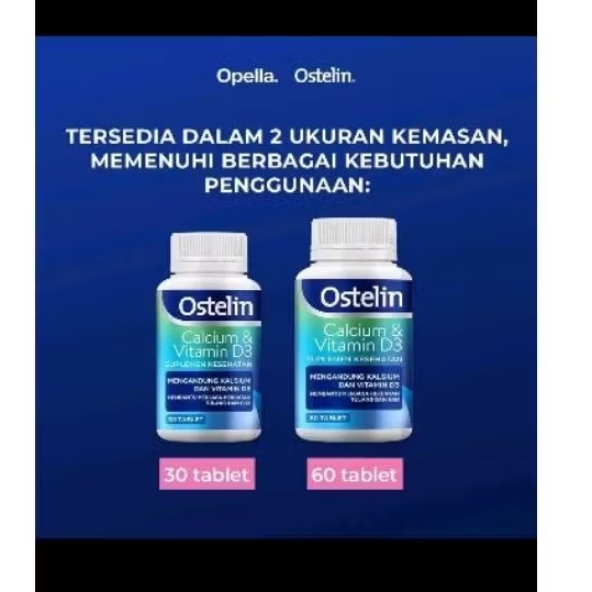 Ostelin Calcium & Vitamin D3 [60 Tablet] / Ostelin