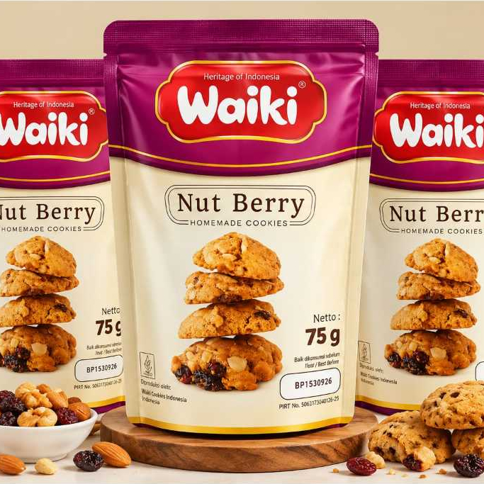 WAIKI NUTBERRY COOKIES
