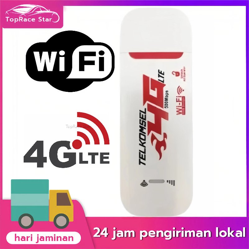 Dongle Kartu SIM Nirkabel 4G LTE, Modem Kartu SIM Jaringan Lebar 150Mbps, Stik Modem WiFi