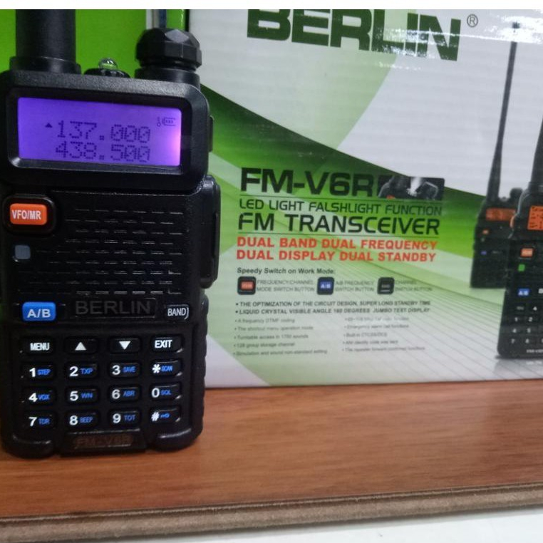 HT BERLIN FM V6R DUALBAND VHF & UHF