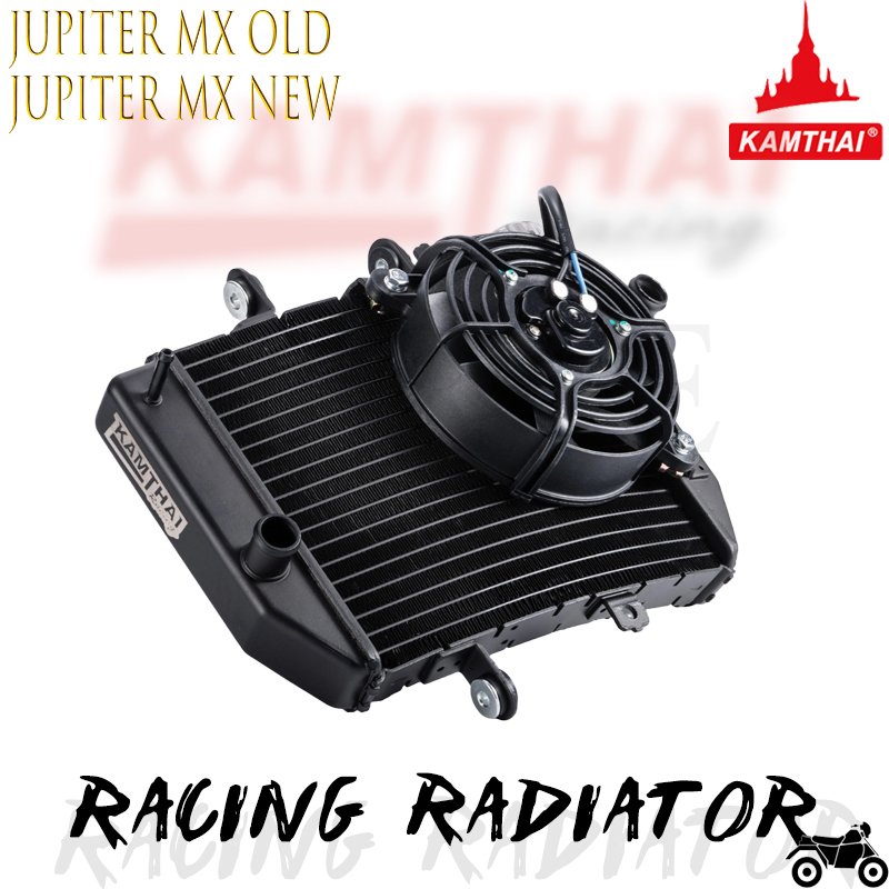 KAMTHAI racing Radiator Hitam Jupiter mx old mx new Radiator big besar jumbo 1 kipas