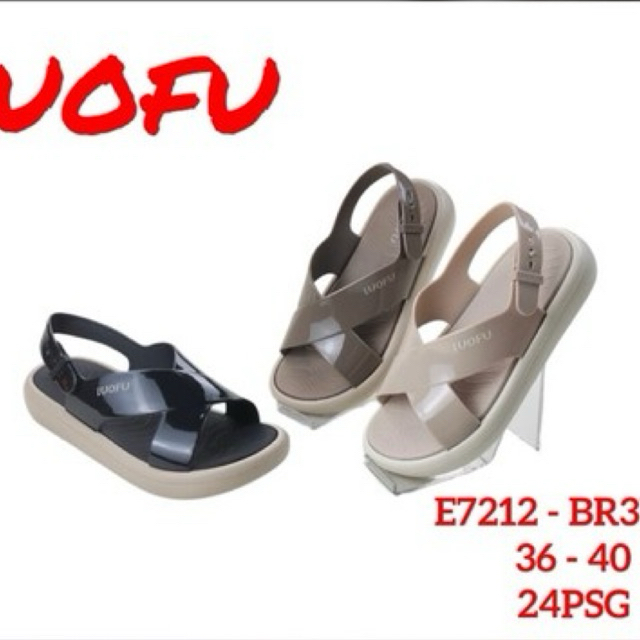 LUOFU - LUOFU SEPATU SANDAL WANITA - LUOFU LET WANITA