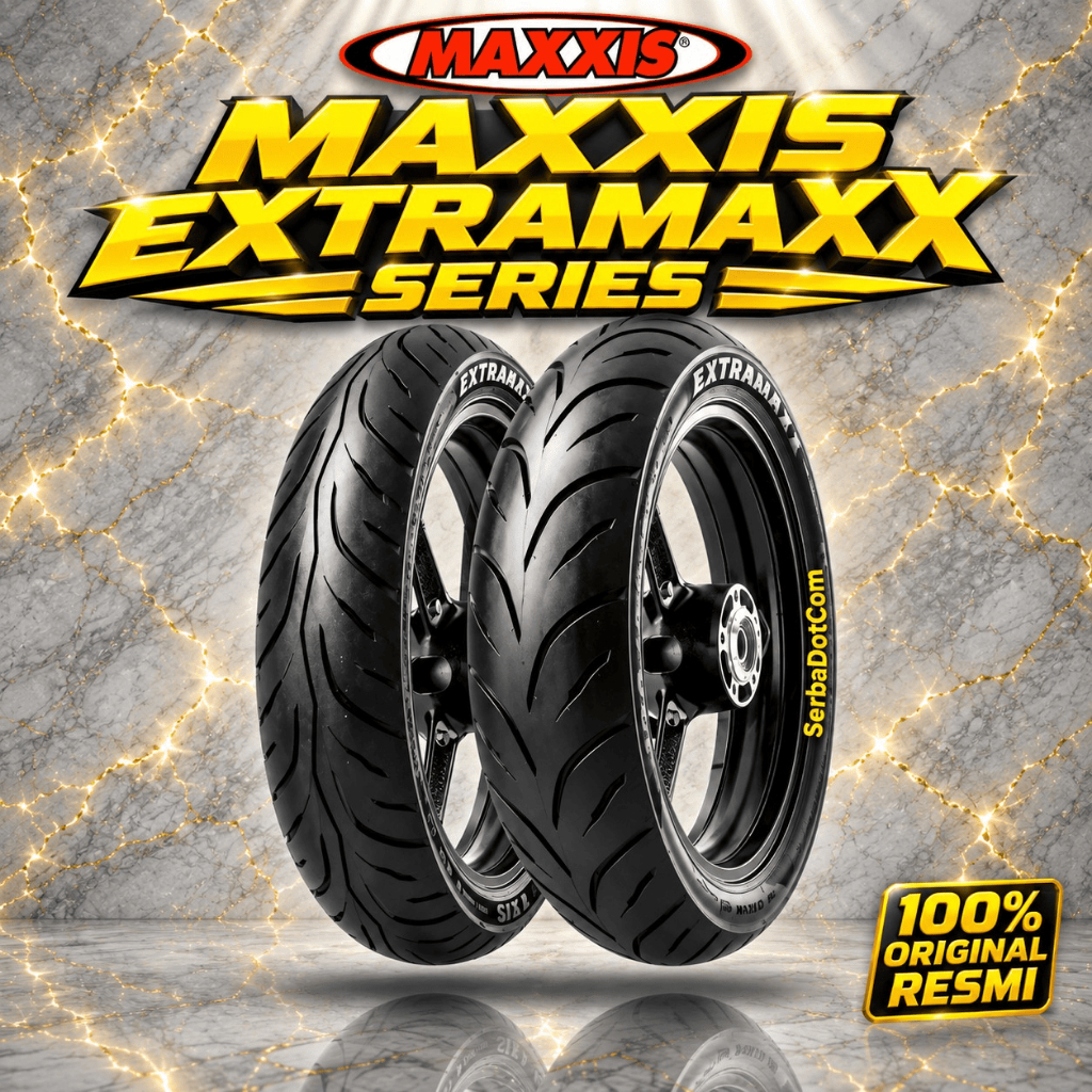 BAN MAXXIS EXTRAMAXX 110/70-17 R17 RING 17 R17 TUBELESS ORIGINAL
