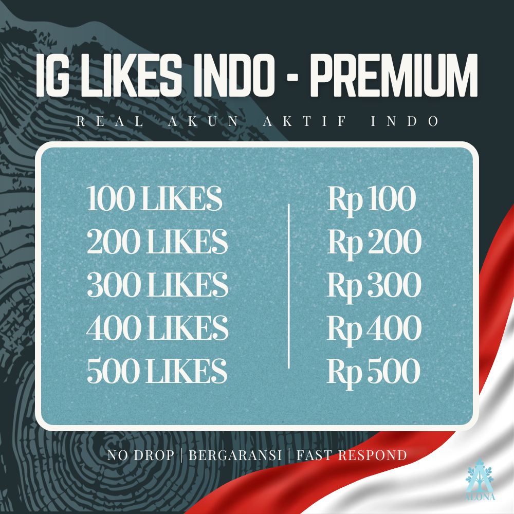 Like Instagram Indonesia PREMIUM - Likes IG - Likes Instagram Indo