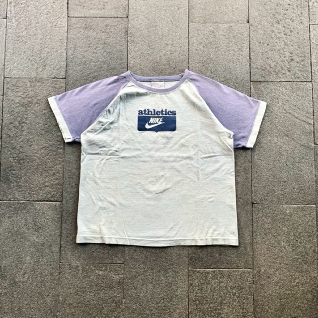 vintage 2000s nike athletics ringer tee