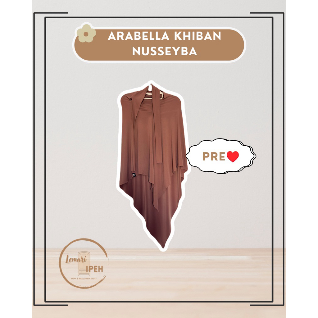 PL Khimar FK Aljenna Bellezash Yumnaa Preloved All Size Banyak Warna