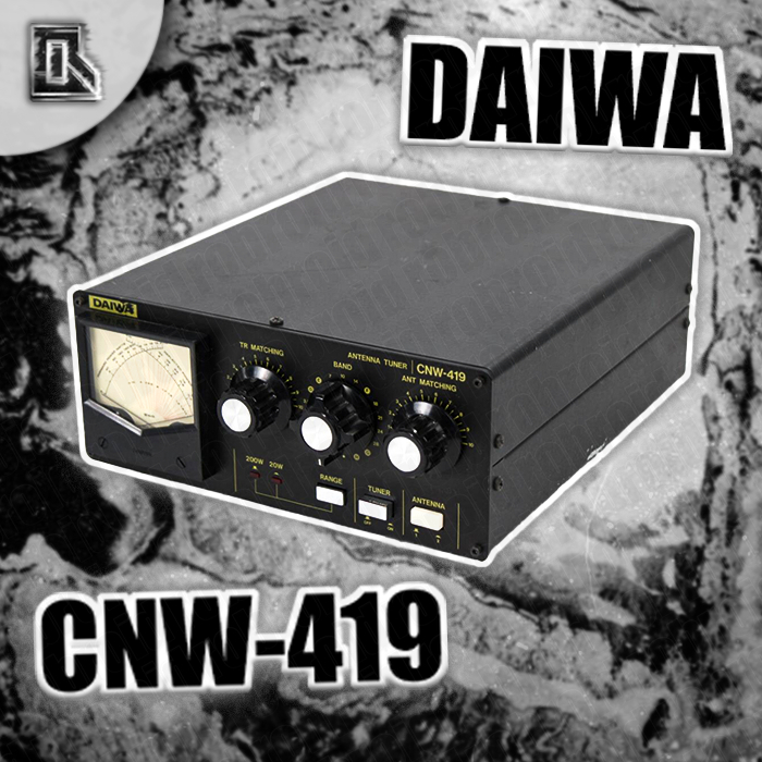 DAIWA CNW-419 HF 1.8-30MHZ 500W PEP JAPAN ANTENNA TUNER