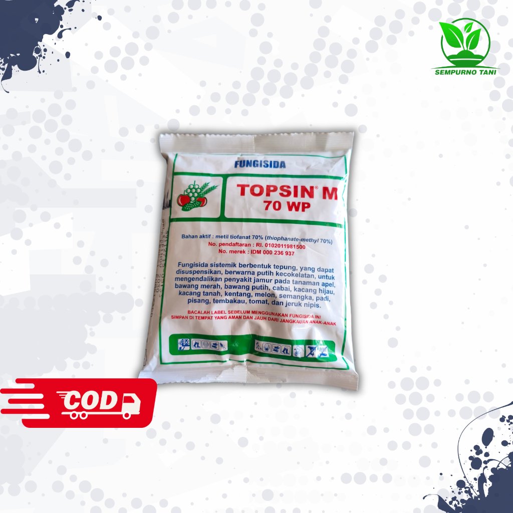 FUNGISIDA TOPSIN M 70 WP - 100GRAM - TOPSIN PUTIH