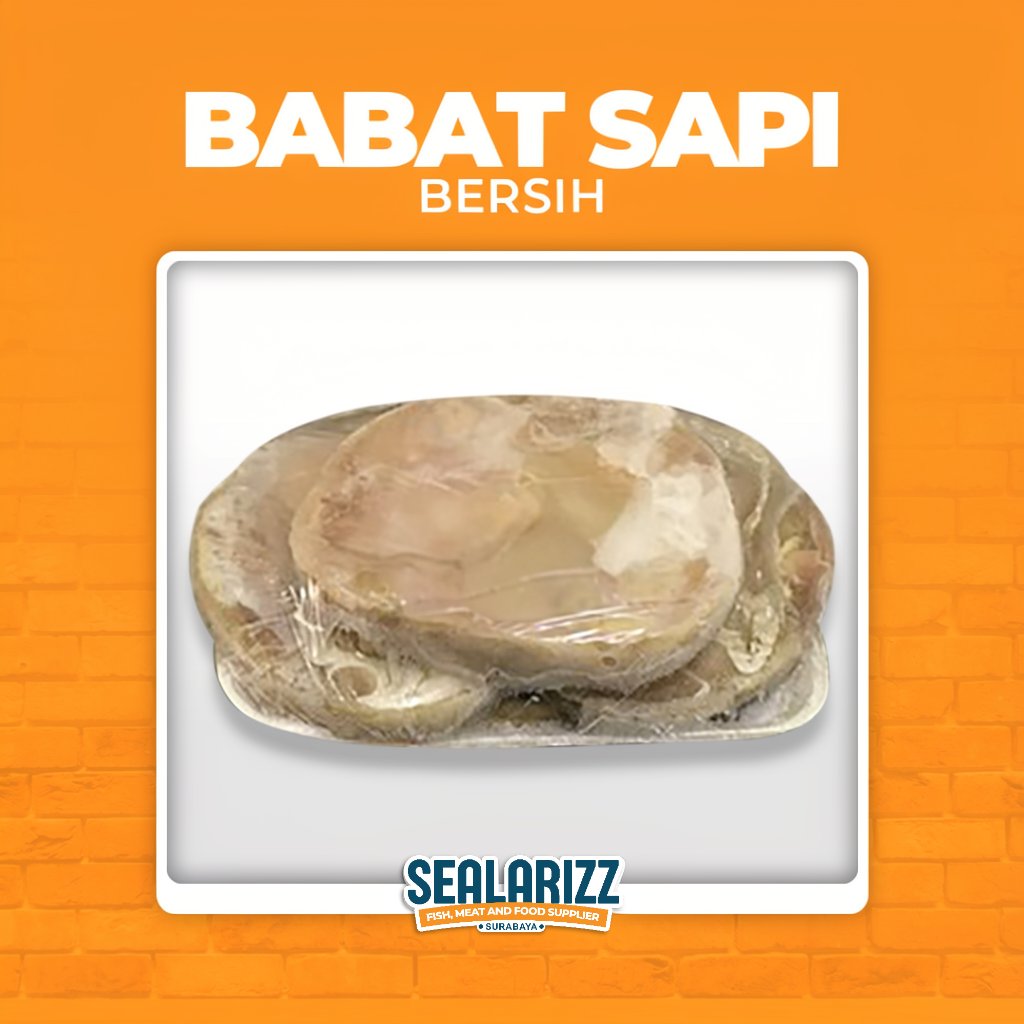Babat Sapi Bersih / Putih / Hitam / Beef / Meat / Daging / Surabaya / Sidoarjo