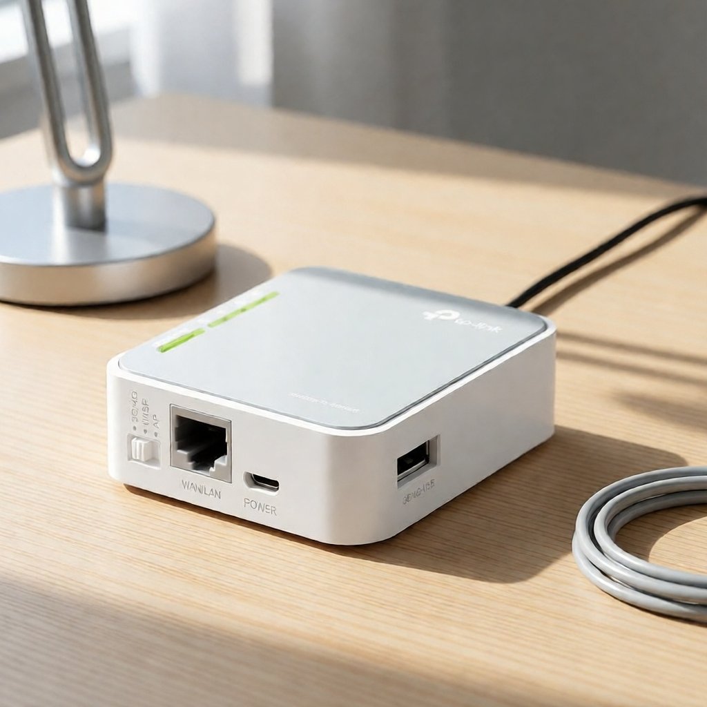TP-Link TL-MR3020 USB Print Server Sharing Printer