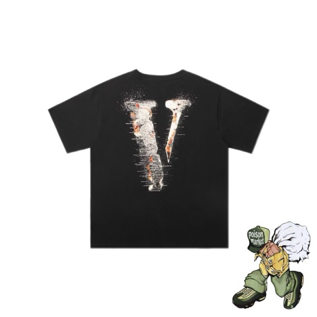 Vlone X Fragment Staple Black T-Shirt SS26