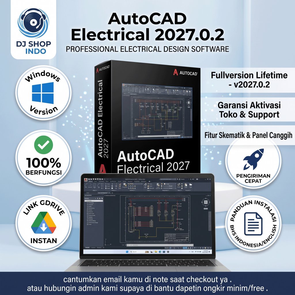 [ GARANSI ] AutoCAD Electrical 2027.0.2