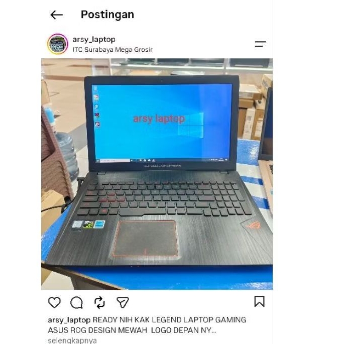 asus rog gl553vd core i7 gtx 1050