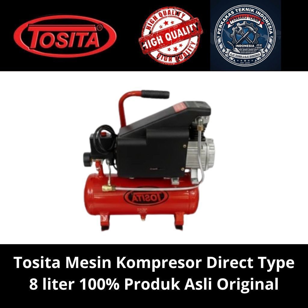 Tosita Mesin Kompresor Direct Type 8 liter