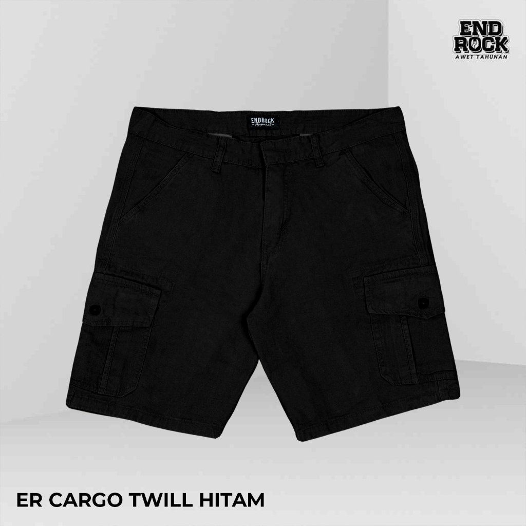 Celana Pendek ER Cargo Twill 027 | Shortpants Endrock | Celana Pendek Pria | Celana Santai Cargo