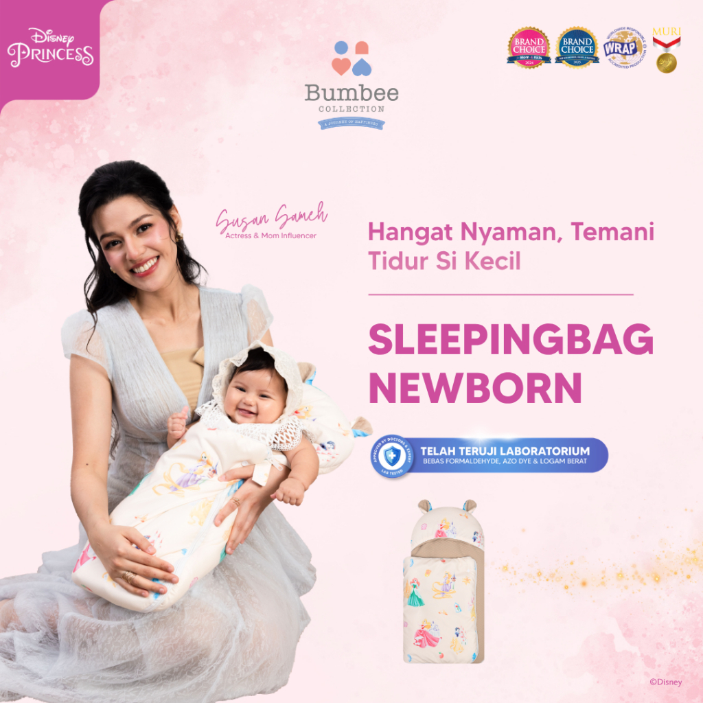 Bumbee Collection - Sleeping Bag New Born Kantung Tidur Bayi Bedong