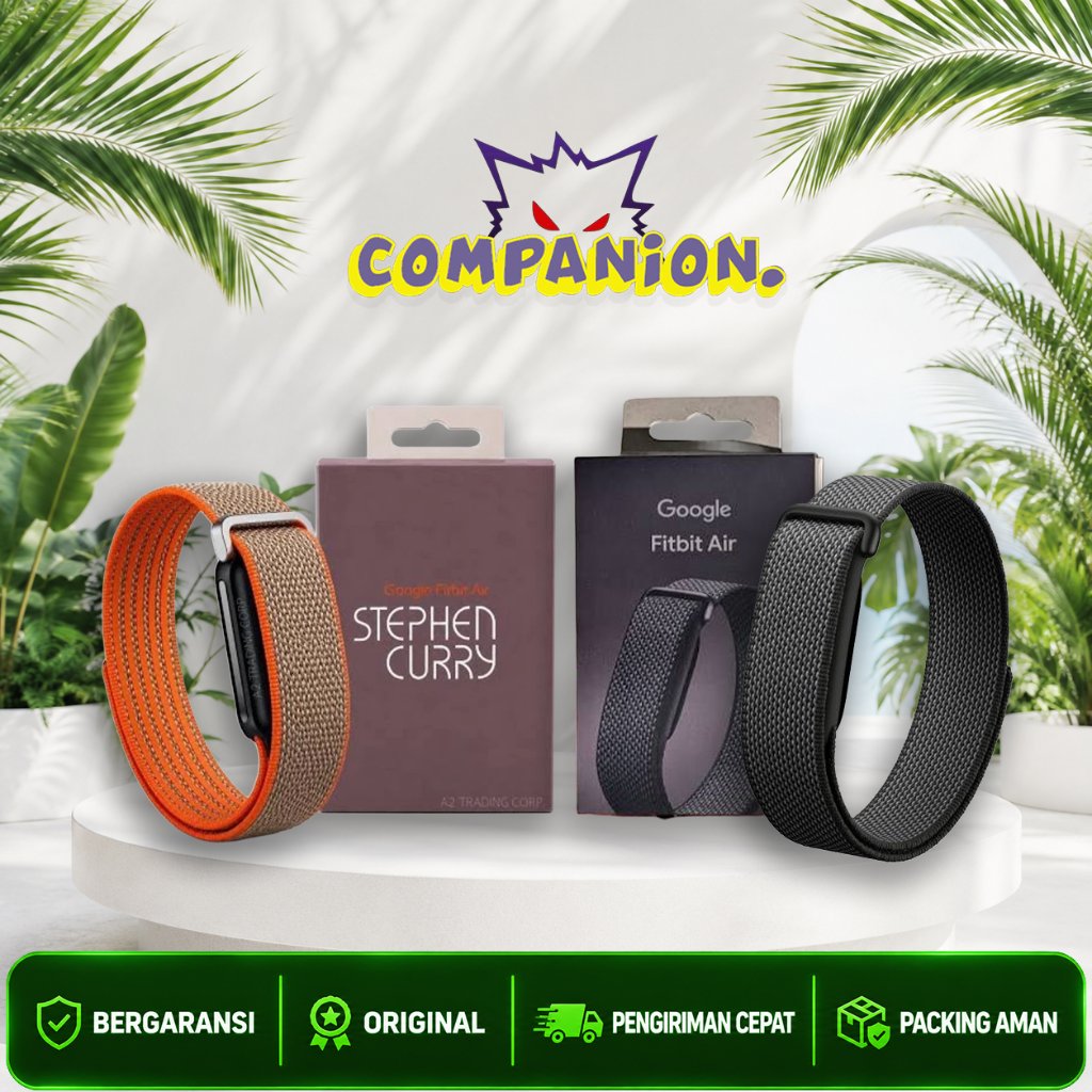 Google Fitbit Air [ Obsidian Black ] Smartwatch Fitness Tracker Jam Pintar Original