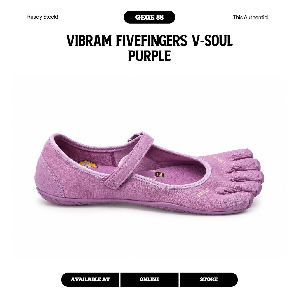 Sepatu Vibram FiveFingers V-Soul Purple