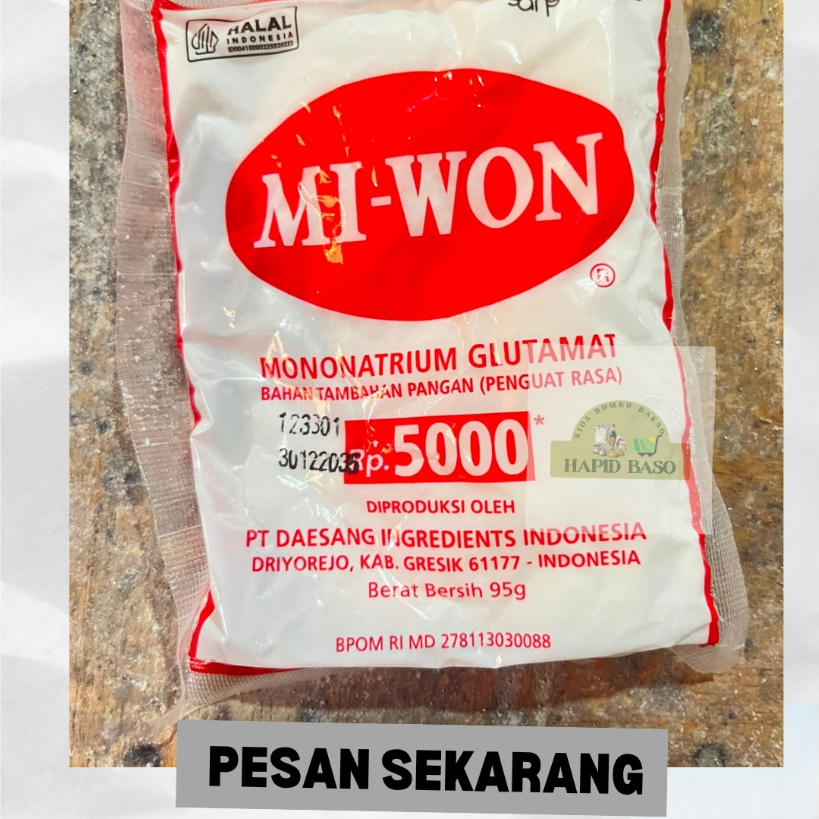 MIWON MSG Penguat Rasa 5000 95g
