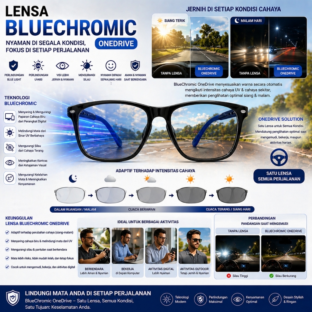 Lensa Bluecromic Drive