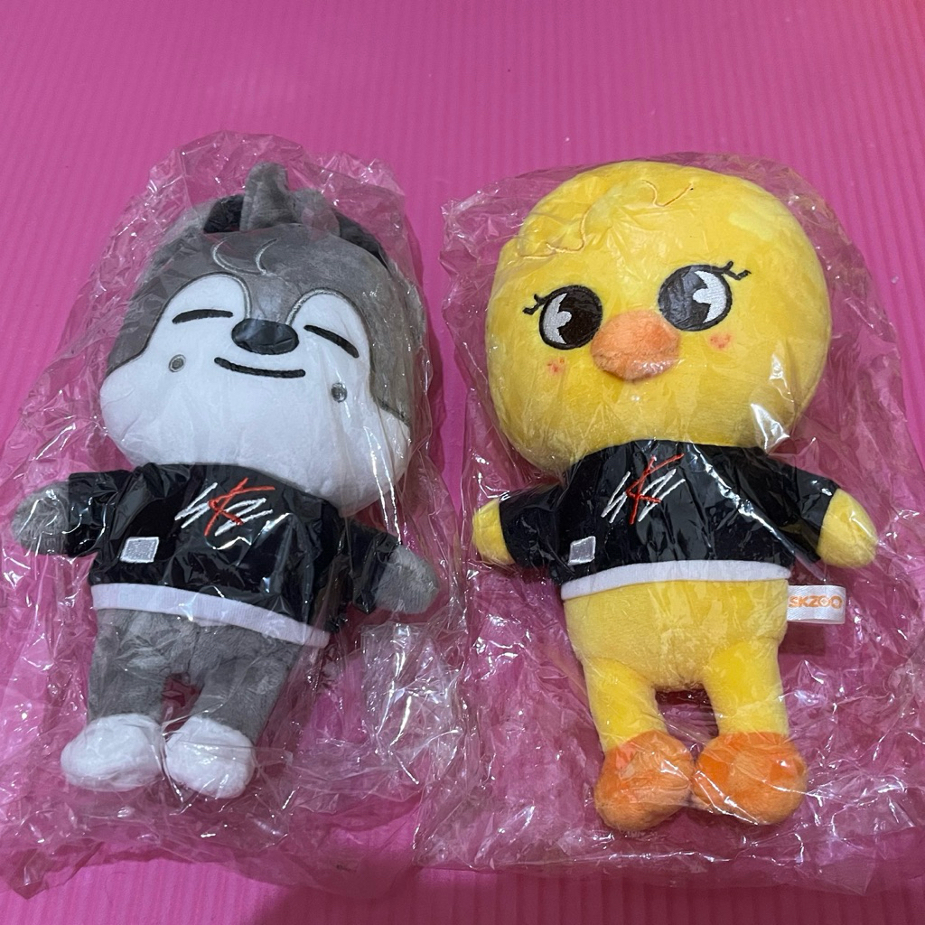 skzoo stray kids plushie doll 20cm felix bangchan bbokari wolfchan