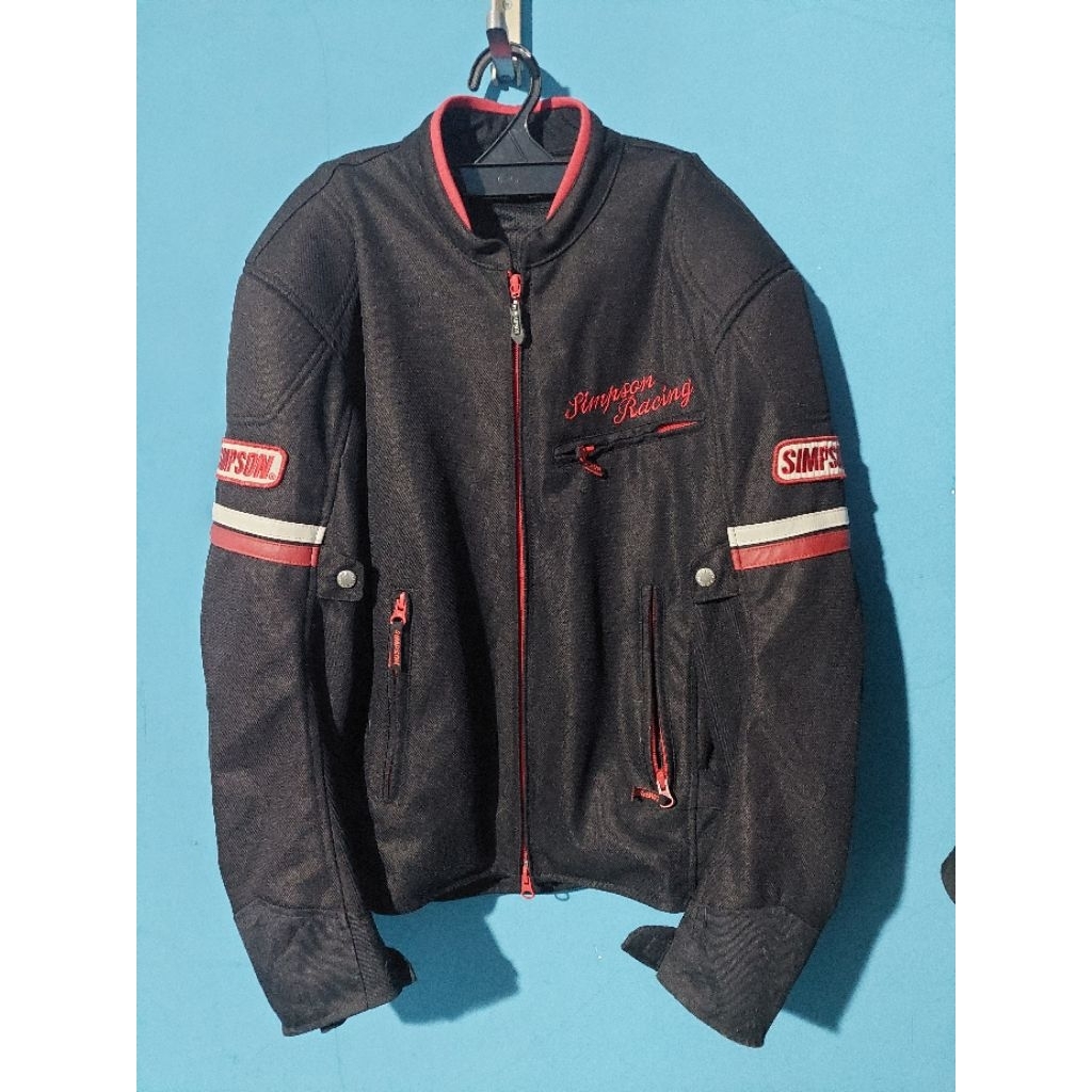 Jaket motor simpson mesh
