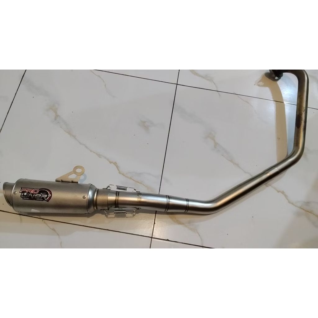 Kenalpot Proliner TR1 Xabre R15 V2 Stainless Steel Original Proliner