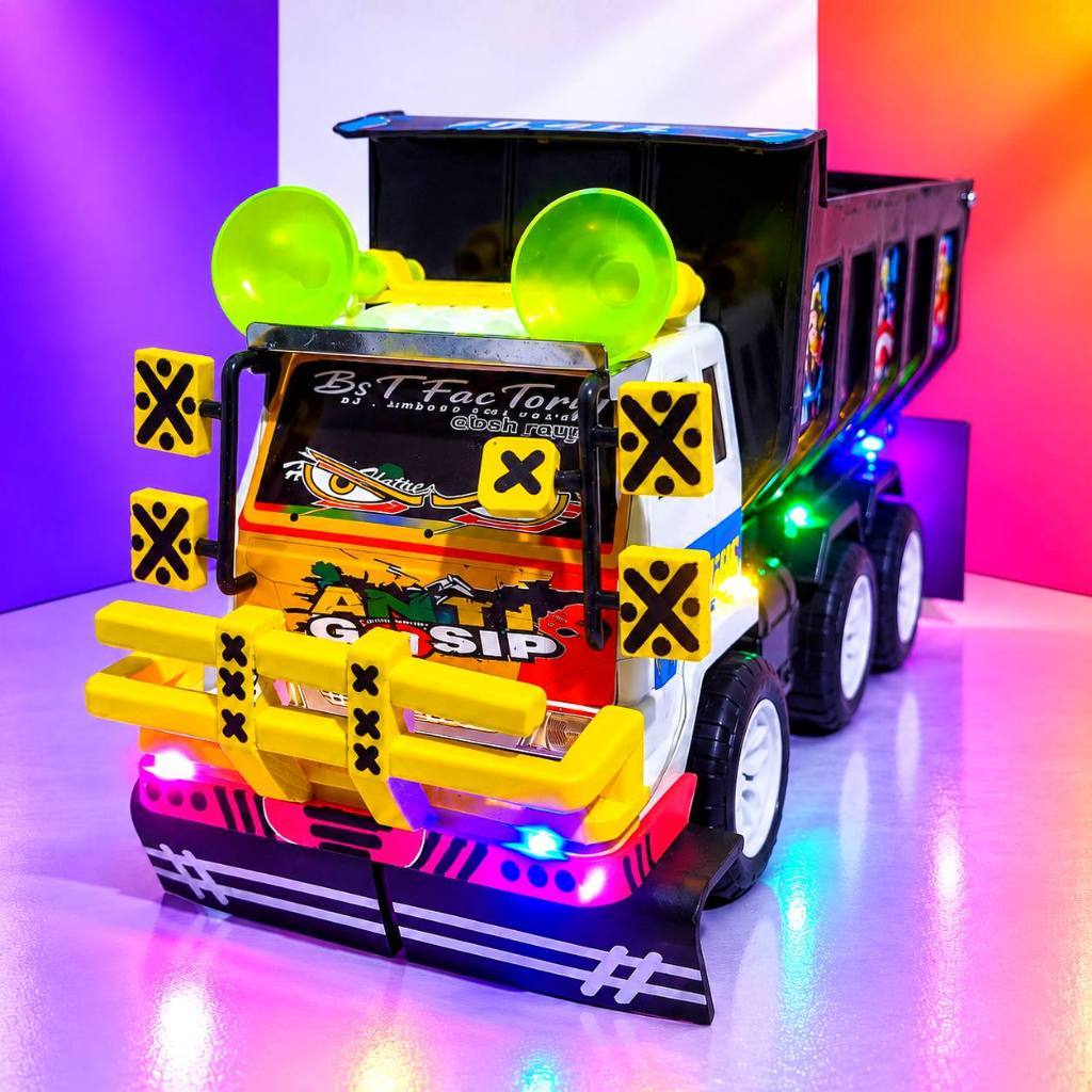 Miniatur Truk TTP Mobil-Mobilan Anak Cowo Modifikasi