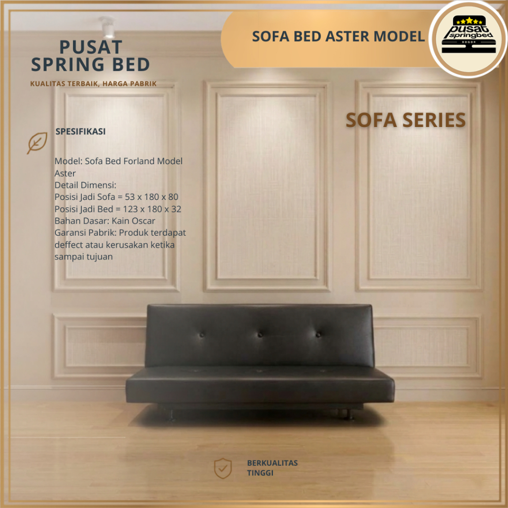 Forland Sofa Series - Sofa Bed Aster Model