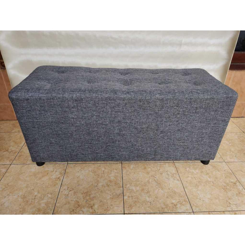 Sofa Tunggu Minimalis Kursi Stool Puff Tamu Bench Cafe