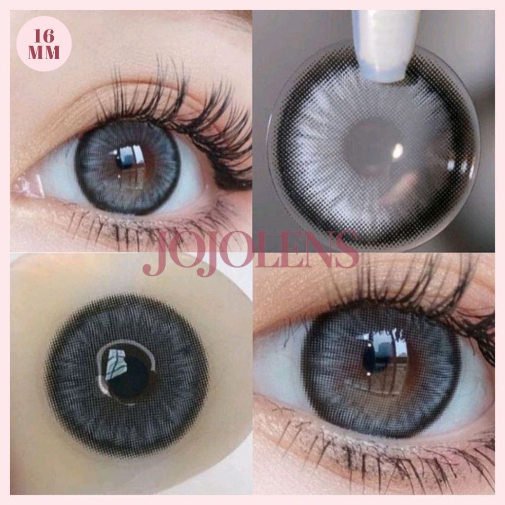 J61 SOFTLENS ABU ABU 16 MM MATA BONEKA PREMIUM / SOFTLENS GREY NATURAL / SOFTLENS DAILY / SOFTLENS A