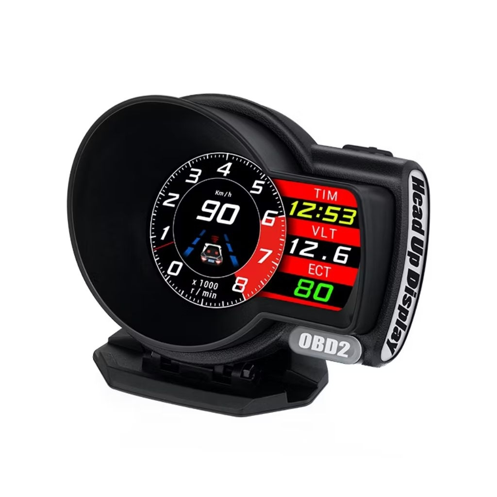 Tachometer Speedometer Mobil Digital HUD OBD2 SMART OBD GAUGE | F8 Display ORIGINAL