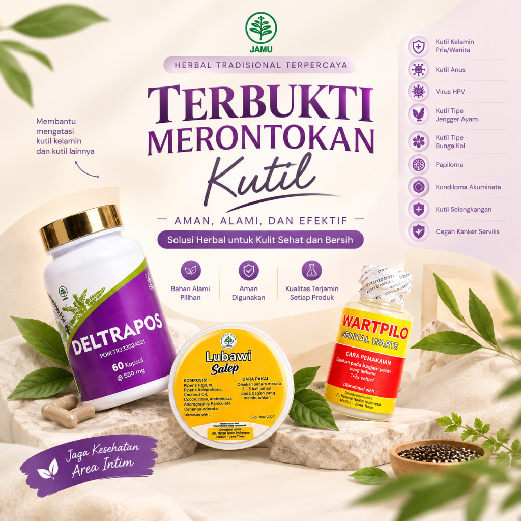 PROMO Kutil Kelamin Kutil Pada Anus Kondolima BPOM
