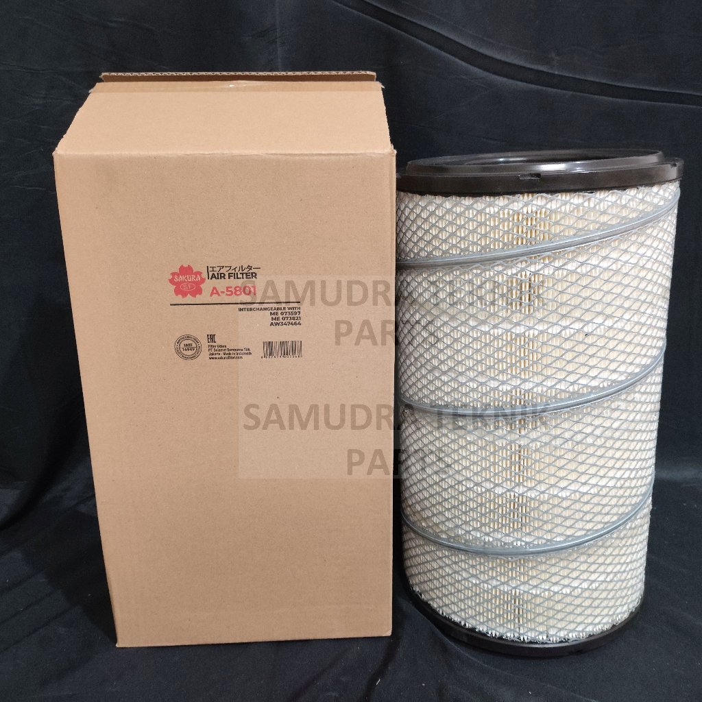 A-5801 SAKURA AIR FILTER ME413506 AW347464 ME073821 ME295364 A5801