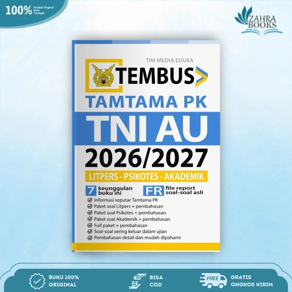 Buku Tembus Tamtama PK TNI AU 2026/2027 - Media Eduka