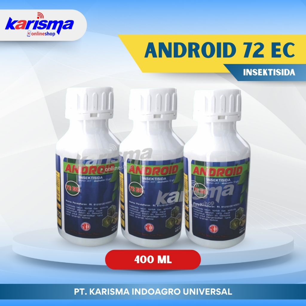 Android 72 EC - (400ml) / Insektisida & Akarisida / Abamektin 72 g/L