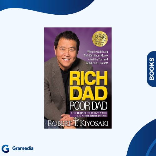 Gramedia Medan - IMPORT BOOK RICH DAD POOR DAD (CELEBRATING 25 YEARS)