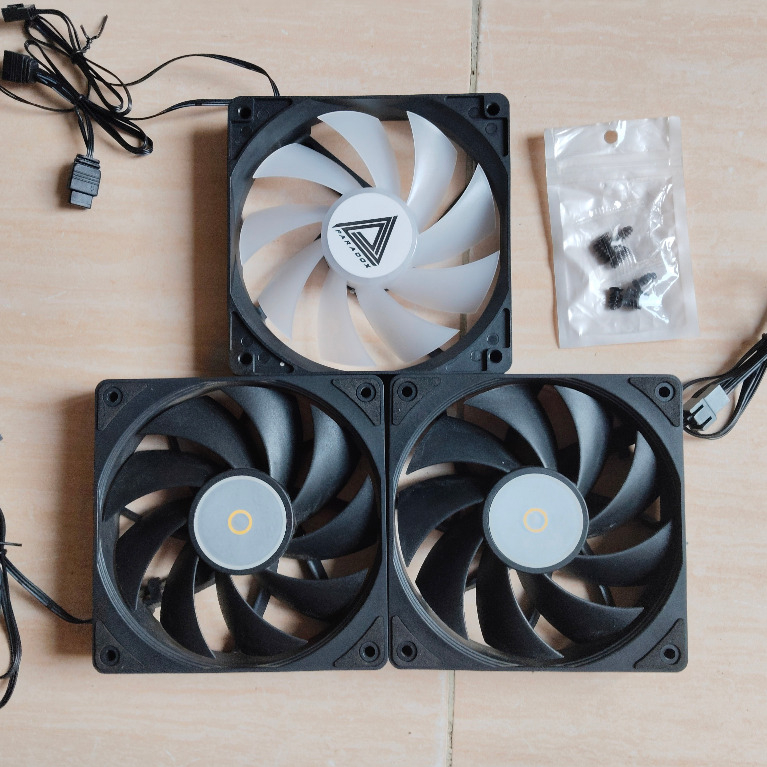 FAN SEPAKET - OCYPUS Gamma F12 + Paradox Gaming FAN ARGB