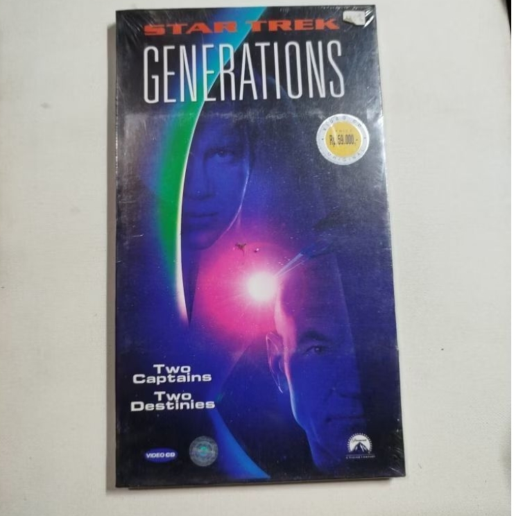 VCD STAR TREK GENERATIONS (SEGEL)