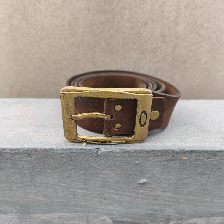 Belt Ikat Pinggang Gesper Vintage Gesper Murah Gesper Second Gesper Kulit Oakley